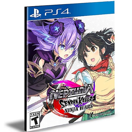 Neptunia x SENRAN KAGURA Ninja Wars Ps4 e Ps5 Psn  Mídia Digital