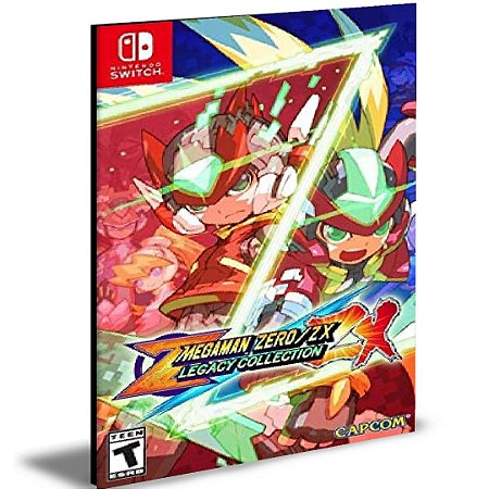 MEGA MAN ZERO/ZX LEGACY COLLECTION Nintendo Switch Mídia Digital