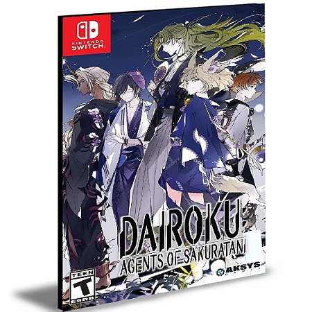 Dairoku Agents of Sakuratani Nintendo Switch Mídia Digital