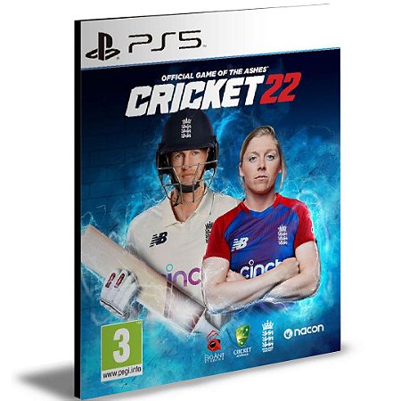 Cricket 22 PS5 PSN Mídia Digital