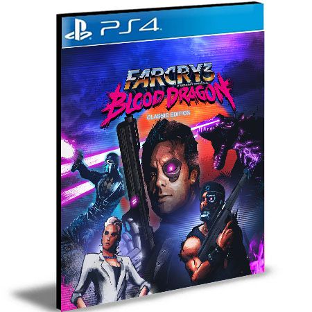 Far Cry 3 Blood Dragon Classic Edition Ps4 e Ps5 Psn Mídia Digital