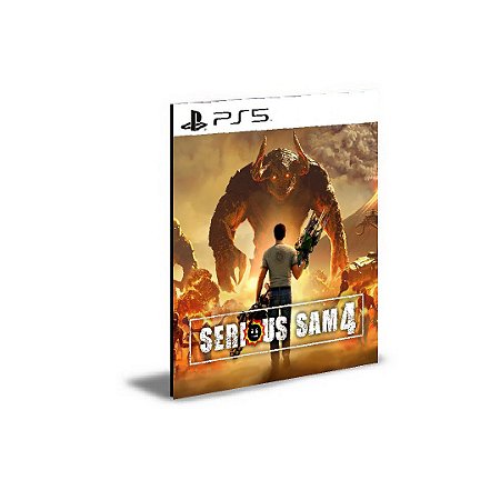 Serious Sam 4 PS5 PSN Mídia Digital
