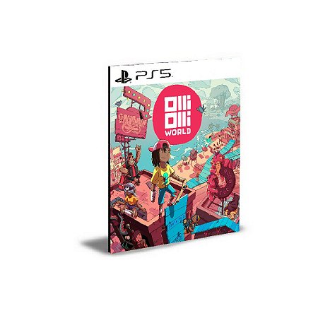 OlliOlli World Português PS5 PSN Mídia Digital