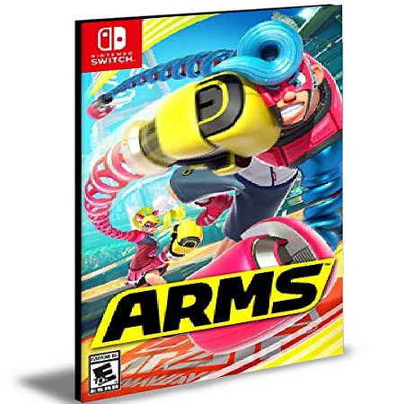 ARMS Nintendo Switch Mídia Digital