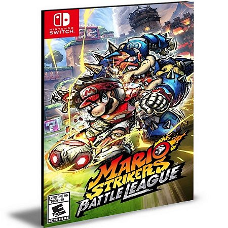 Mario Strikers Battle League Nintendo Switch Mídia Digital PRÉ-VENDA