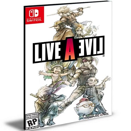 LIVE A LIVE Nintendo Switch Mídia Digital PRÉ-VENDA