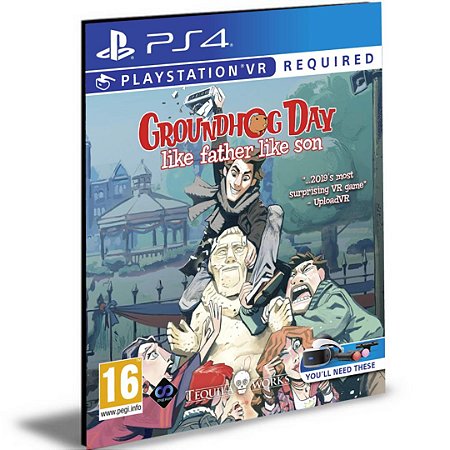 Groundhog Day Like Father Like Son Ps Vr Ps4 Psn Mídia Digital