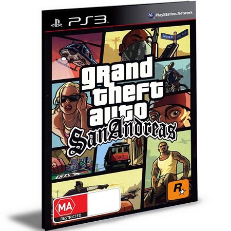 GTA San Andreas Ps3 Psn Mídia Digital