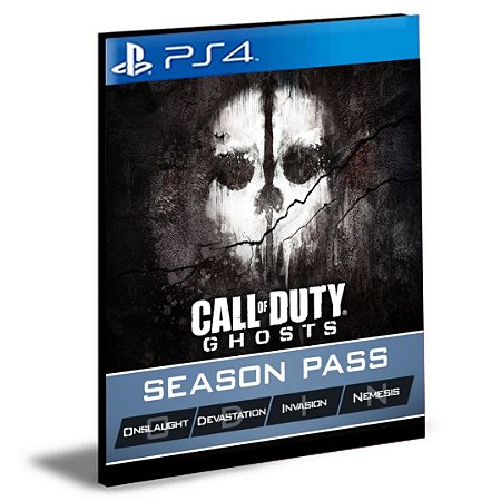 Season Pass Call Of Duty Ghosts Ps4 e Ps5 Psn Mídia Digital