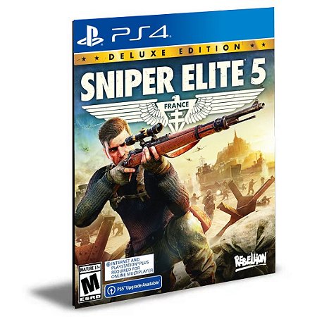 Sniper Elite 5 Deluxe Edition PS4 Psn Mídia Digital