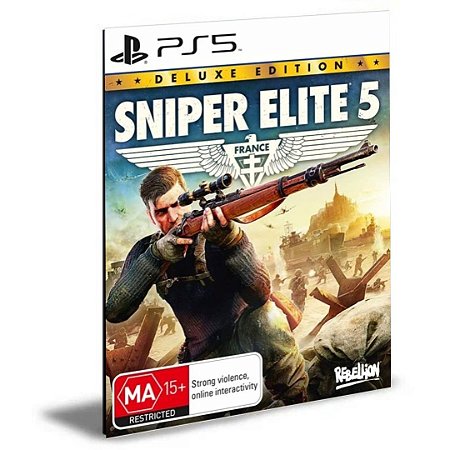 Sniper Elite 5 Deluxe Edition PS5 Psn Mídia Digital