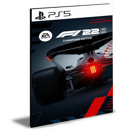 F1 22 Edição dos Campeões Português Ps5 Psn Mídia Digital PRÉ-VENDA