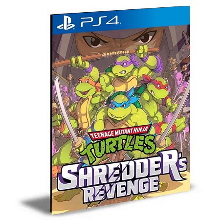 Teenage Mutant Ninja Turtles Shredder's Revenge Ps4 e PS5 Psn Mídia Digital