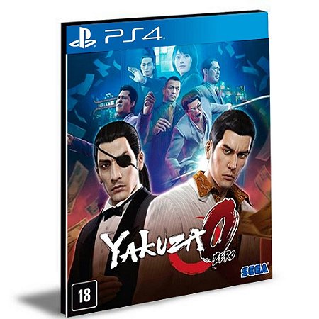 Yakuza 0 PS4 E PS5 PSN MÍDIA DIGITAL