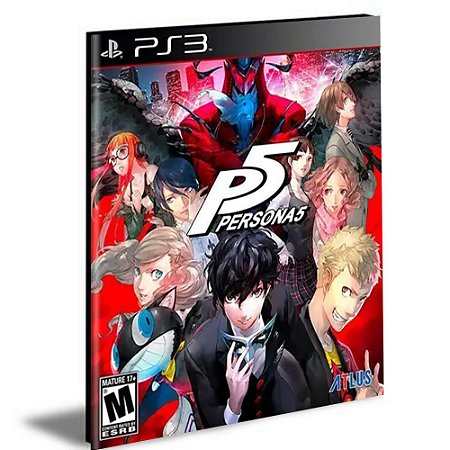 persona 5 Ps3 Psn Mídia Digital