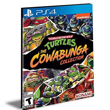 Teenage Mutant Ninja Turtles The Cowabunga Collection Ps4 e Ps5 Psn Mídia Digital