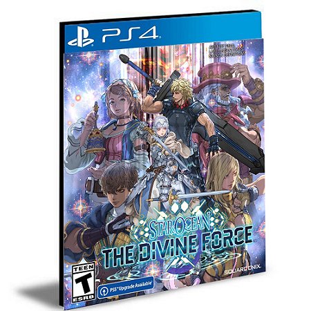 STAR OCEAN THE DIVINE FORCE PS4 e PS5 PSN Mídia Digital