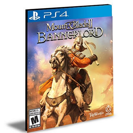 Mount & Blade II: Bannerlord  PS4 & PS5 Português PSN Mídia Digital