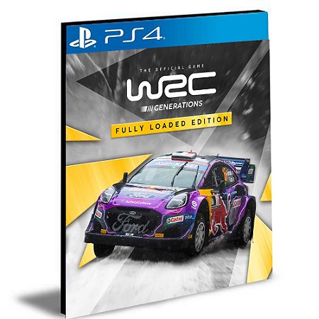 WRC Generations - Fully Loaded Edition PS4 PSN  MÍDIA DIGITAL