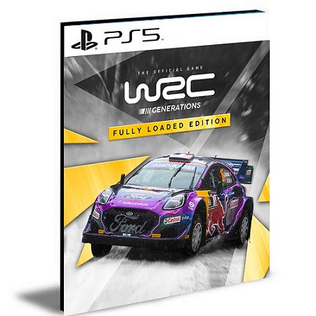 WRC Generations - Fully Loaded Edition PS5 PSN  MÍDIA DIGITAL