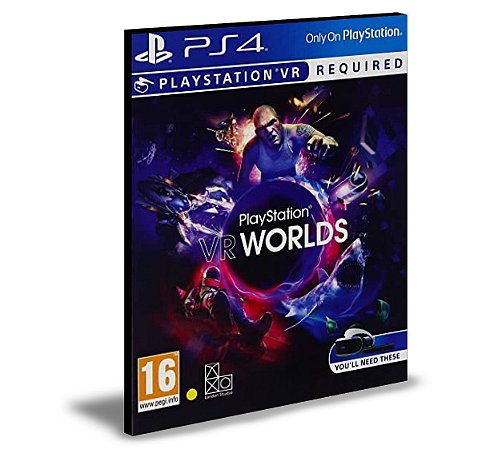 PLAYSTATION VR WORLDS PS4 MÍDIA DIGITAL