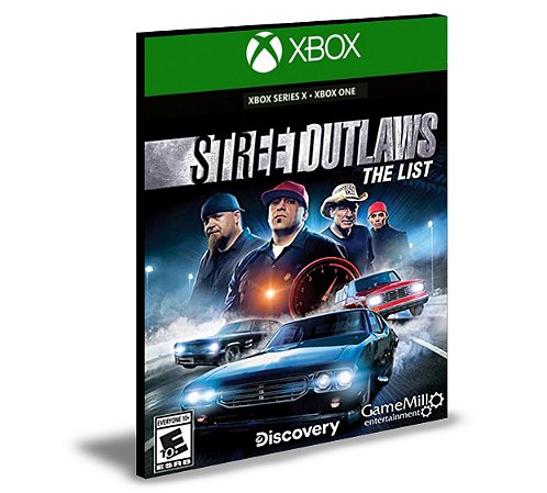 Street Outlaws The List Xbox One Mídia Digital