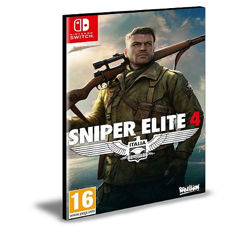 SNIPER ELITE 4 Nintendo Switch Mídia Digital