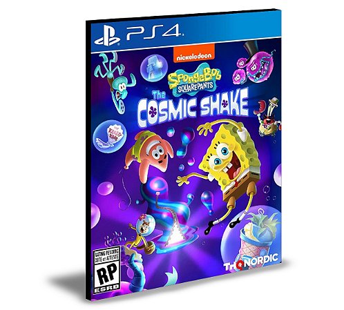 Bob Esponja The Cosmic Shake PS4 & PS5 MÍDIA DIGITAL