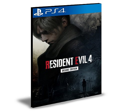 Resident Evil 4 Remake 2023 Deluxe Edition PS4 MÍDIA DIGITAL