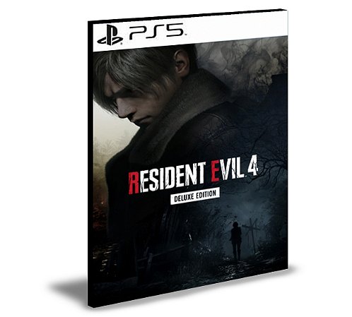 Resident Evil 4 Remake 2023 Deluxe Edition PS5 MÍDIA DIGITAL