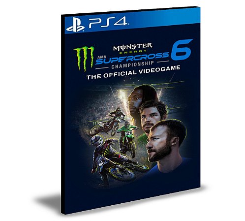 Monster Energy Supercross - The Official Videogame 6 PS4 Psn Mídia Digital