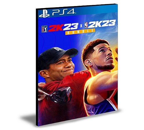 Pacote PGA TOUR 2K23 x NBA 2K23 Ps4 Psn Mídia Digital