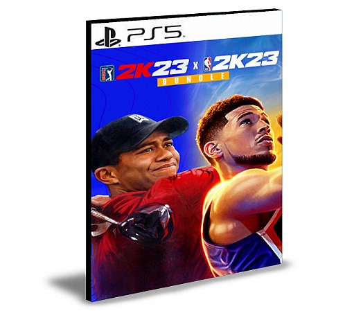 Pacote PGA TOUR 2K23 x NBA 2K23 Ps5 Psn Mídia Digital