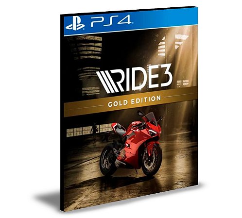 RIDE 3 - Gold Edition Ps4 Psn  Mídia Digital