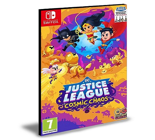 DC's Justice League Cosmic Chaos Nintendo Switch Mídia Digital