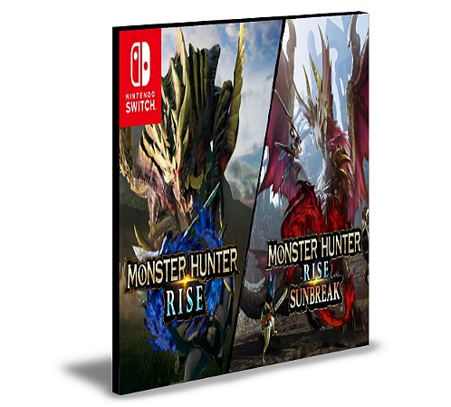 Monster Hunter Rise + Sunbreak Nintendo Switch Mídia Digital