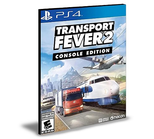 Transport Fever 2 Console Edition Ps4 Mídia Digital