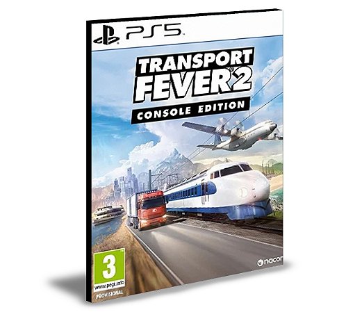 Transport Fever 2 Console Edition Ps5 Mídia Digital
