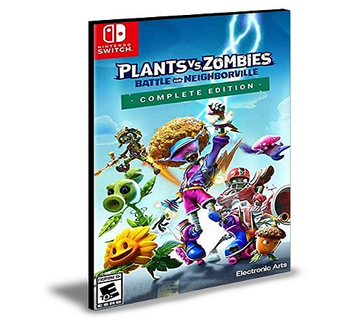 Plants vs. Zombies Battle for Neighborville Complete Edition Nintendo Switch Mídia Digital