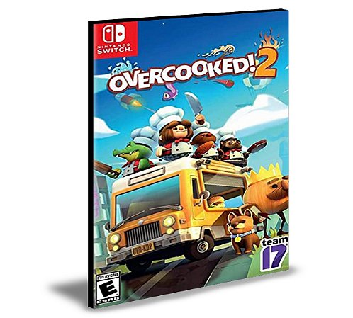 Overcooked! 2 Nintendo Switch Mídia Digital
