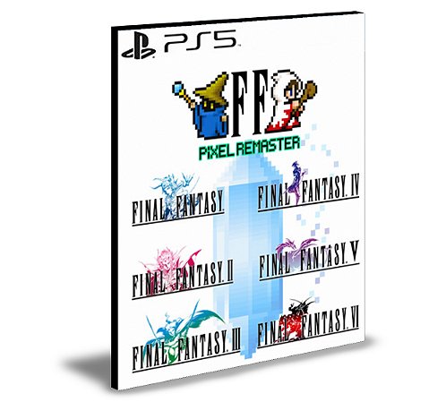 FINAL FANTASY I–VI Bundle Ps5 Psn Mídia Digital