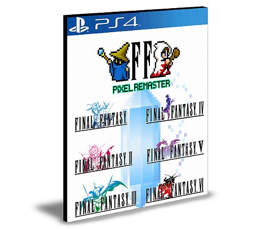 FINAL FANTASY I–VI Bundle Ps4 Psn Mídia Digital