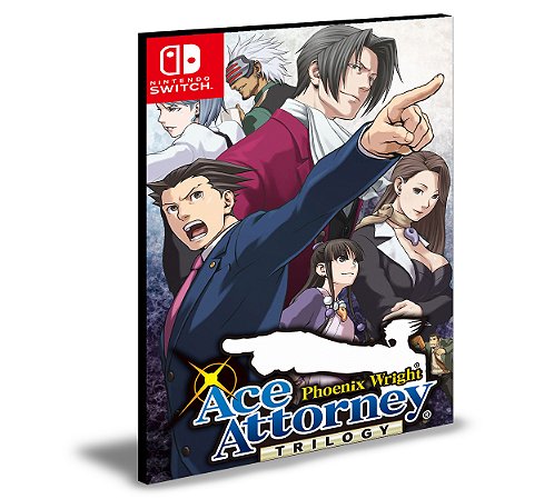 Phoenix Wright Ace Attorney Trilogy Nintendo Switch Mídia Digital