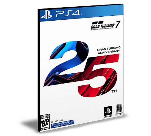 Gran Turismo 7 25th Anniversary Digital Deluxe Edition Ps4 Psn Mídia Digital