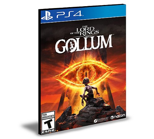 The Lord of the Rings Gollum Ps4 Psn Mídia Digital