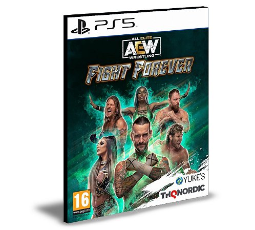 AEW Fight Forever Ps5 Psn Mídia Digital