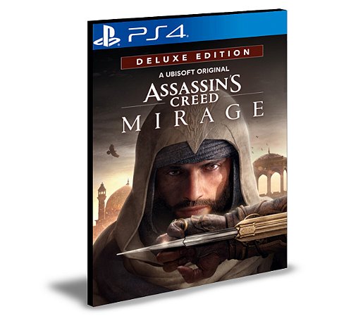 Assassin's Creed Mirage Deluxe Edition PS4 PSN MÍDIA DIGITAL