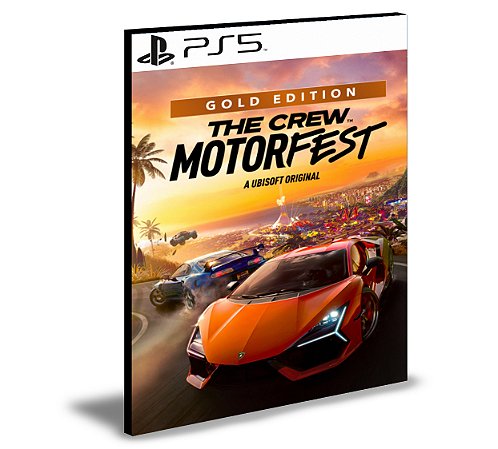 The Crew Motorfest Gold Edition Ps5 Psn Mídia Digital