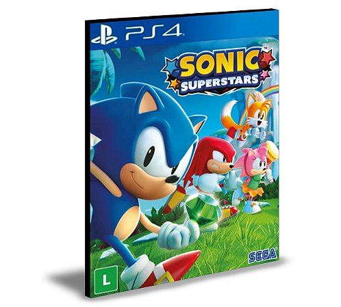 SONIC SUPERSTARS Ps4 Psn Mídia Digital
