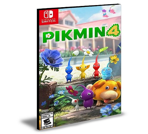 Pikmin 4 Nintendo Switch Mídia Digital